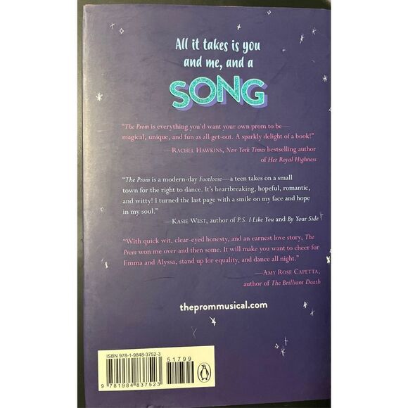 The Prom: A Novel Based on the Hit Broadway Musical (Hardback) - Picture 2 of 2